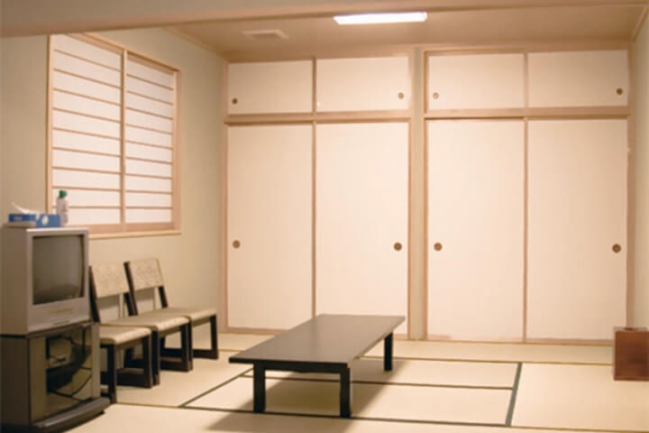 “我が家”のような感覚の控え室