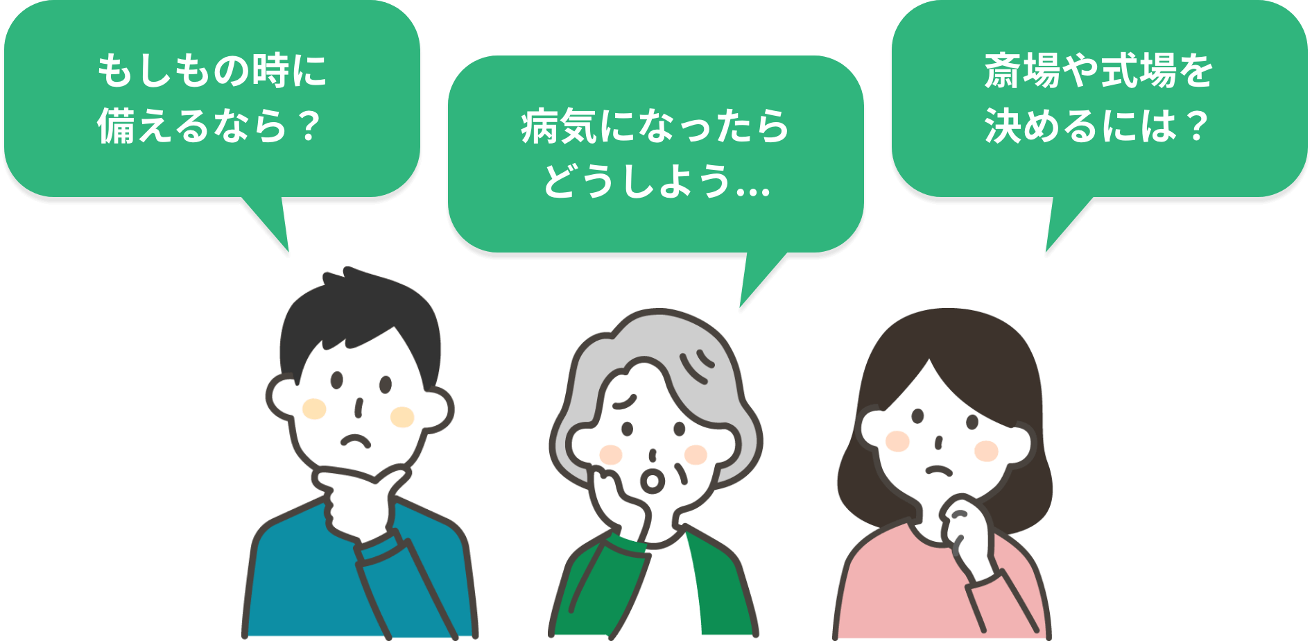 いま、どんなことで悩んでいますか？