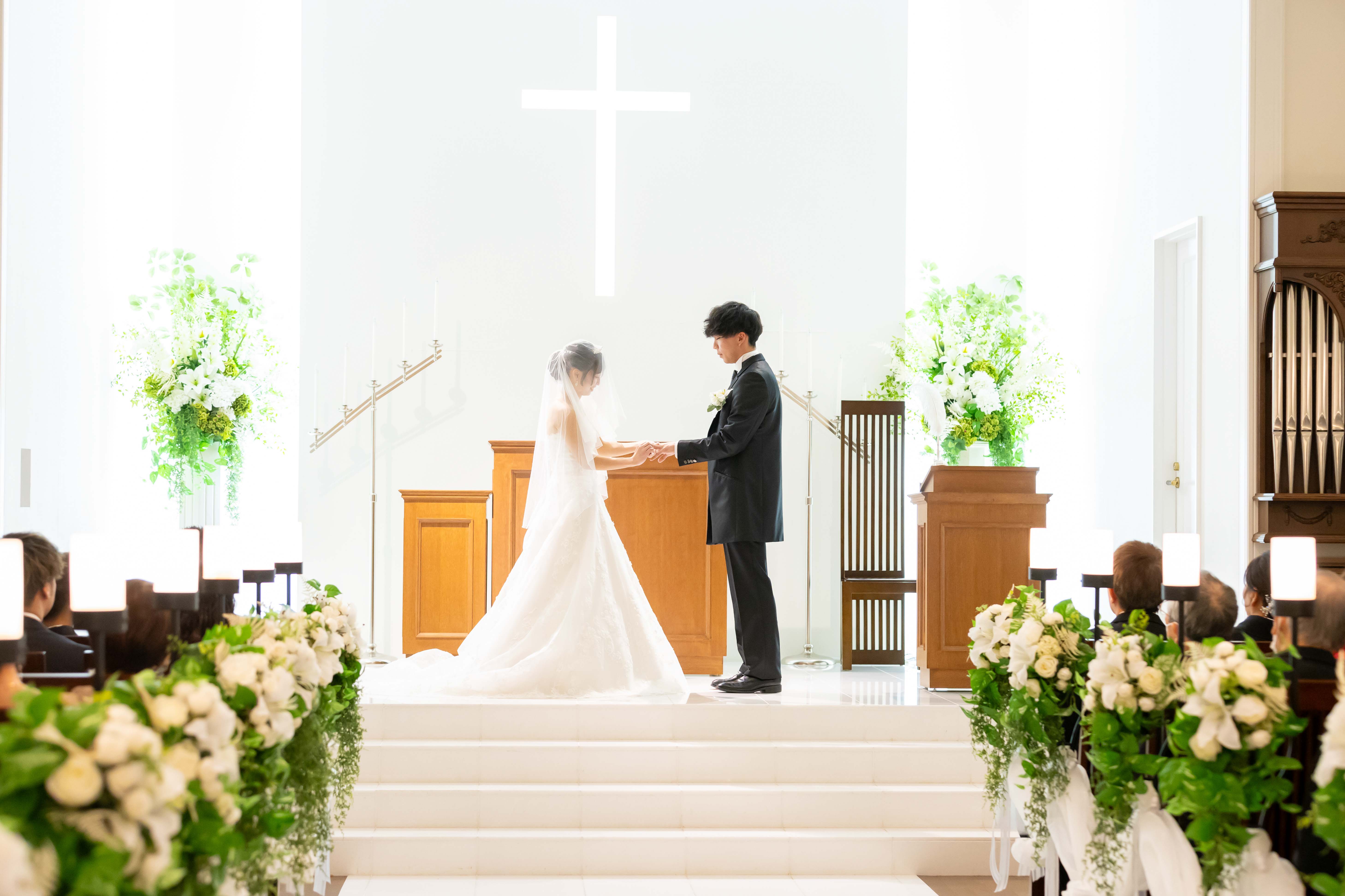 独立型チャペルで新郎新婦とゲスト様だけの空間を・・・				